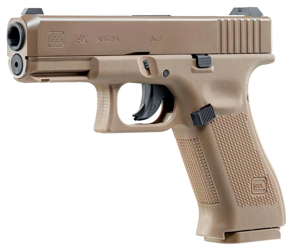 Пістолет пневматичний Umarex Glock19X Tan кал. 4.5 мм ВВ /39860193/