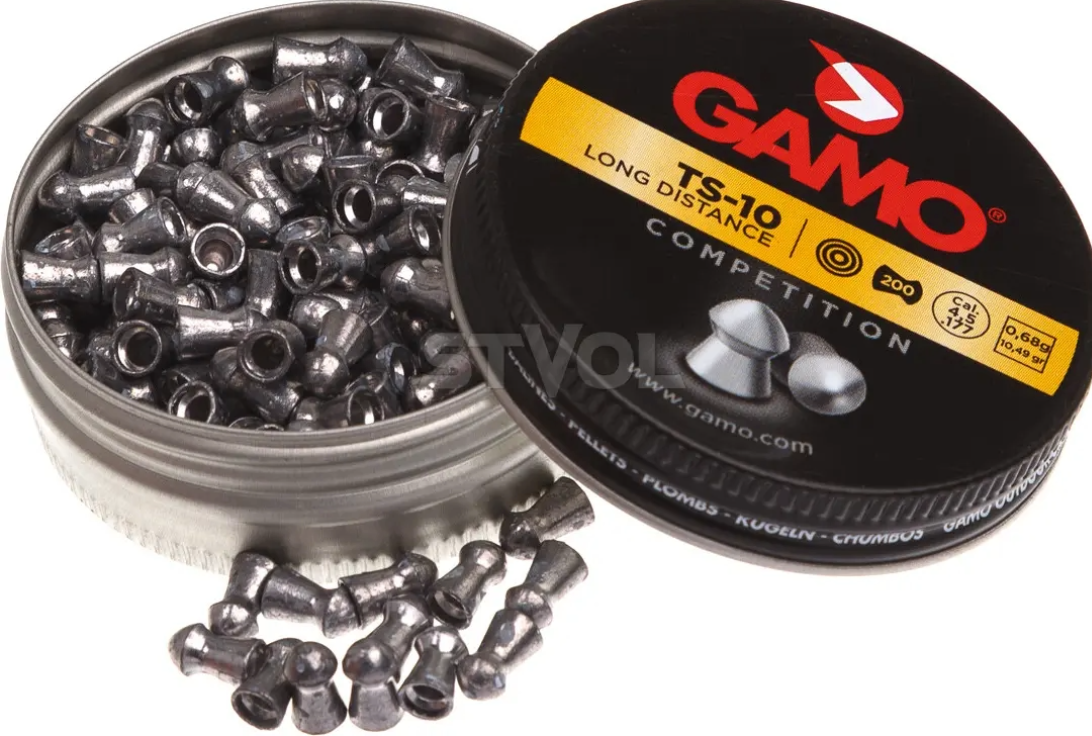 Кулі пневматичні Gamo Master TS-10 к. 4,5 Вага - 0,68 г. 200 шт./уп.