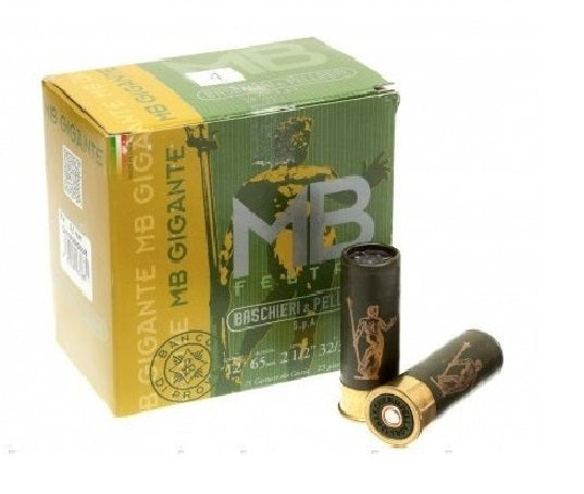 Патрон B&P GIGANTE кал.12/12/65 дріб №5, (б/к, фетровий пиж) наважка 33 г