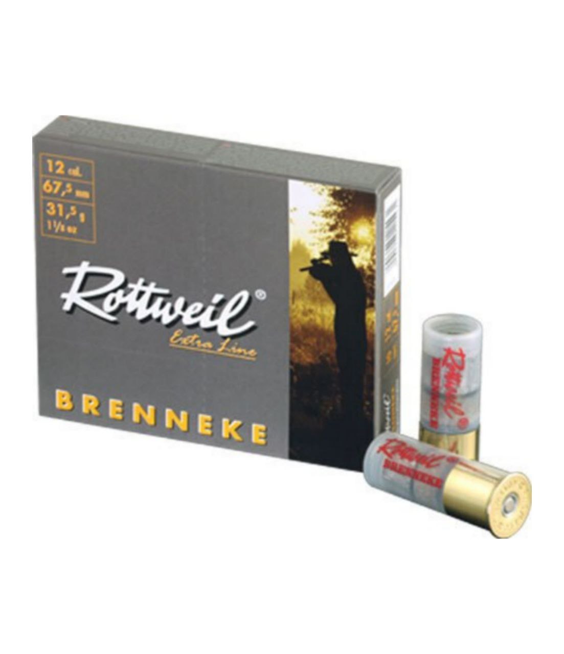 Патрон Rottweil Brenneke Classic кал.12/70 куля Brenneke Classic маса 31,5 г