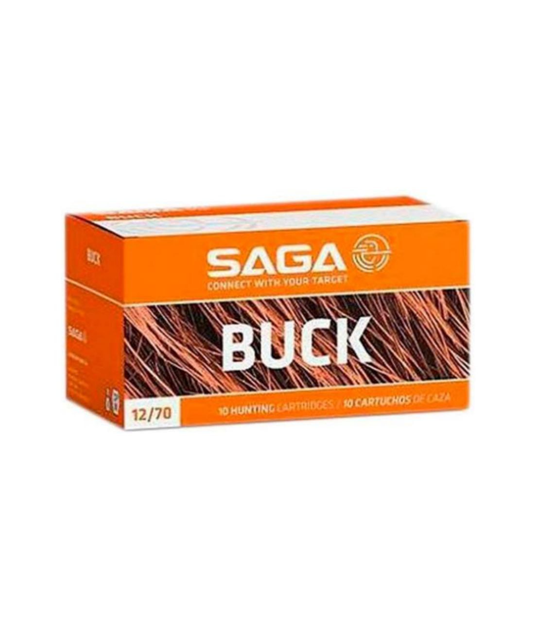 Патрон Saga BUCK 21 P (7X3) NEW кал. 12/70 картеч 6,2 мм наважка 30г
