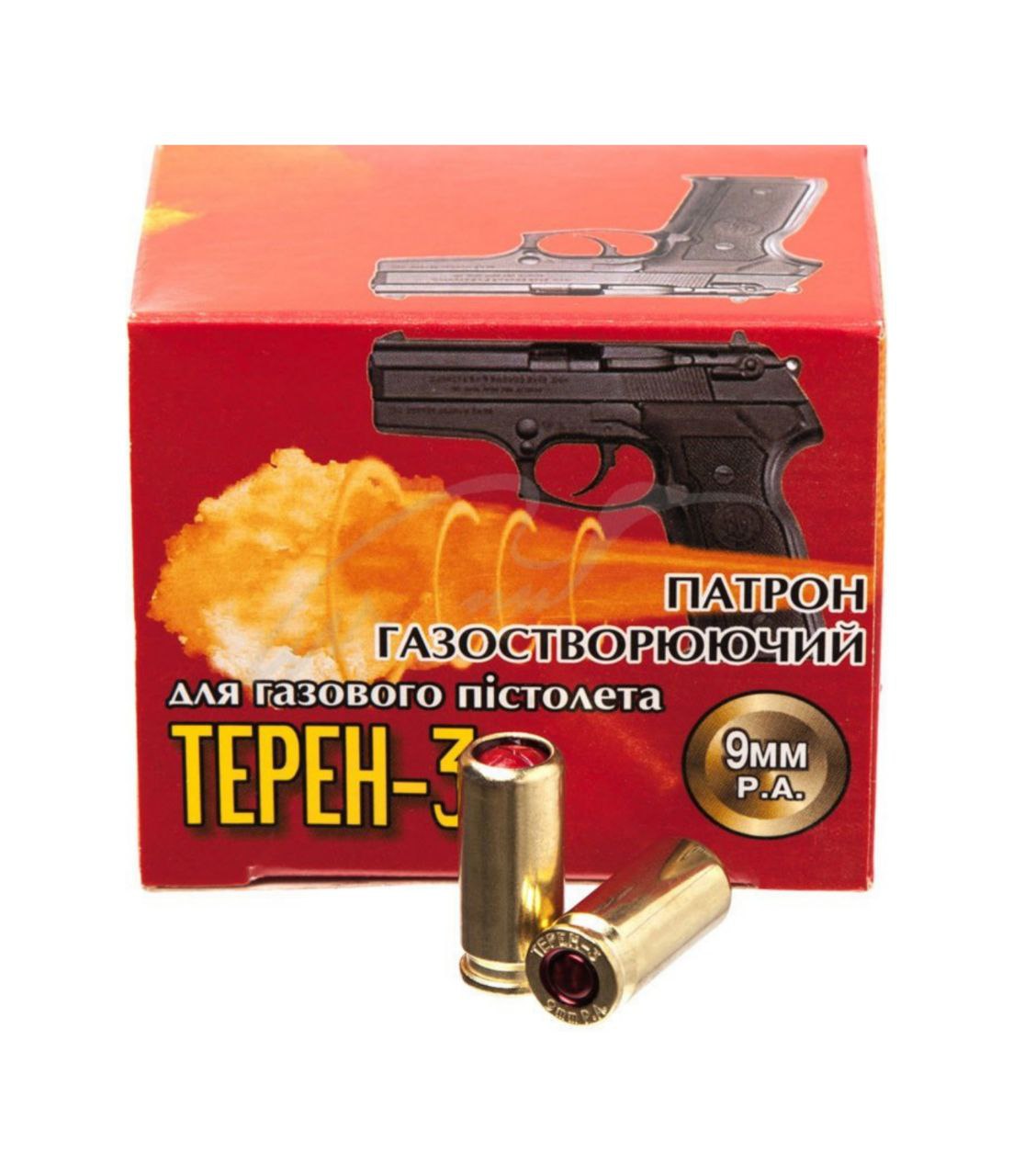 Набої газові пістолетні Еколог "Терен-3" 9мм Р.А.