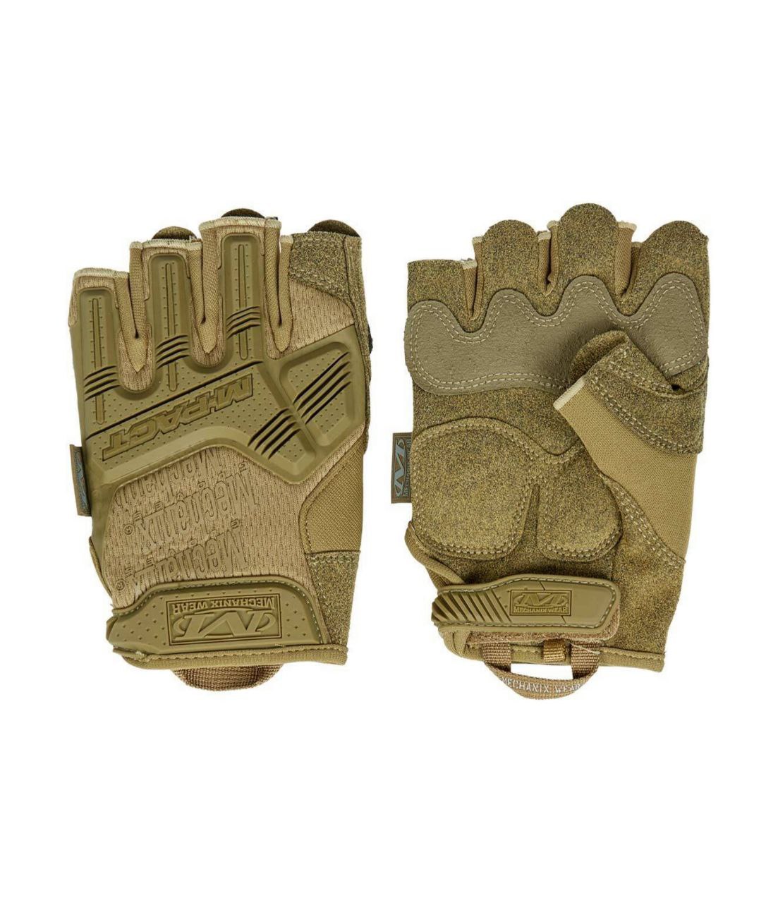 Рукавички Mechanix M-Pact Fingerless. M.L.XL Coyote