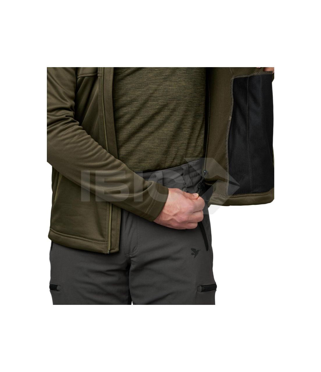 Кофта Seeland Elliot fleece. Pine green