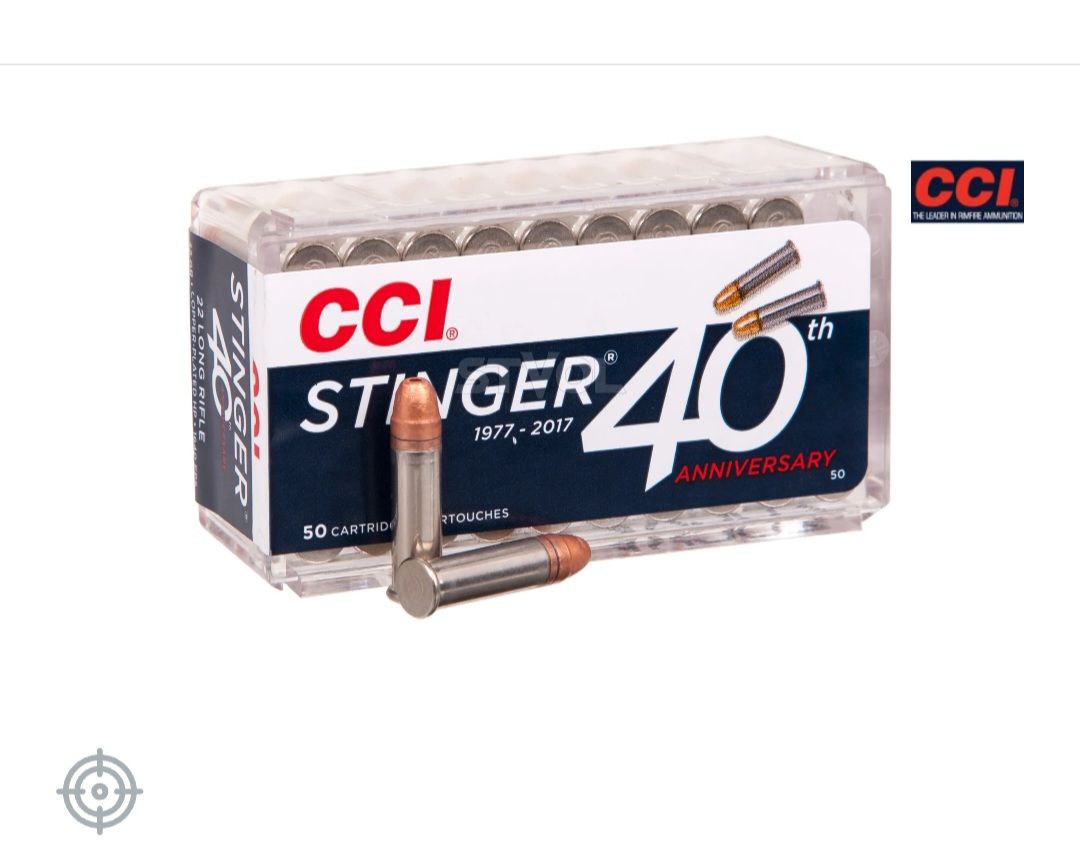Патрон CCI STINGER 22LR CPHP 32GR (2,07 г) /3003334/