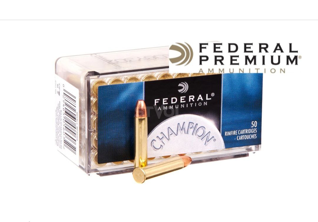 Патрон FEDERAL CHAMPION 22WMR FMJ 40GR (2,59 г) /3003331/