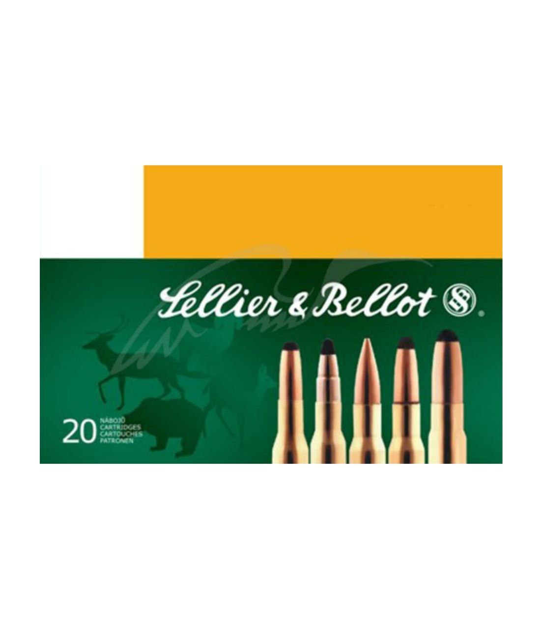 Патрон Sellier & Bellot кал.8x57 JRS куля SPCE, маса 196 GR (12,7 г)