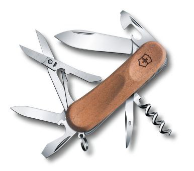 Ніж Victorinox Delemont "EVOWOOD 14" горіх 2.3901.63 /4000115/