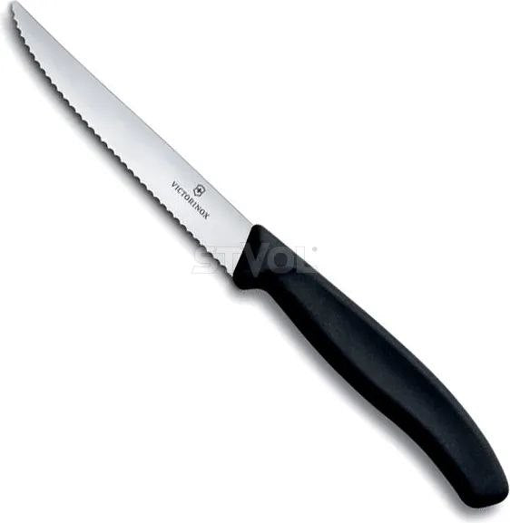 Ніж Victorinox Swiss Classic, стейковий серейтор, 11см чорний 6.7233.20 /4007197/