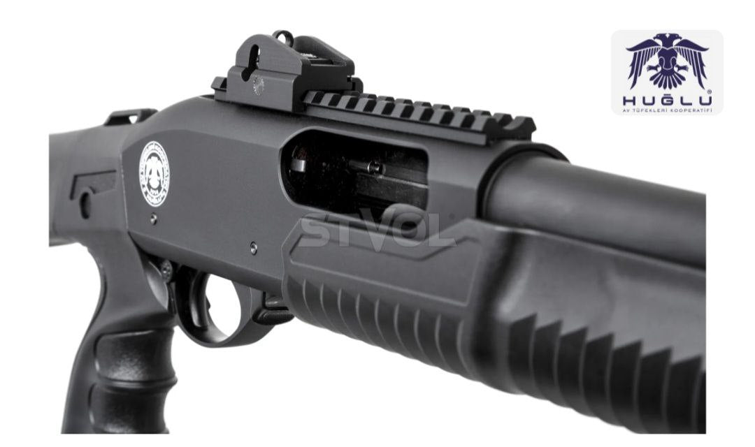 Рушниця Huglu ATROX Tactic Black Telescopic Stock 12/47 7+1 TR /2008376/