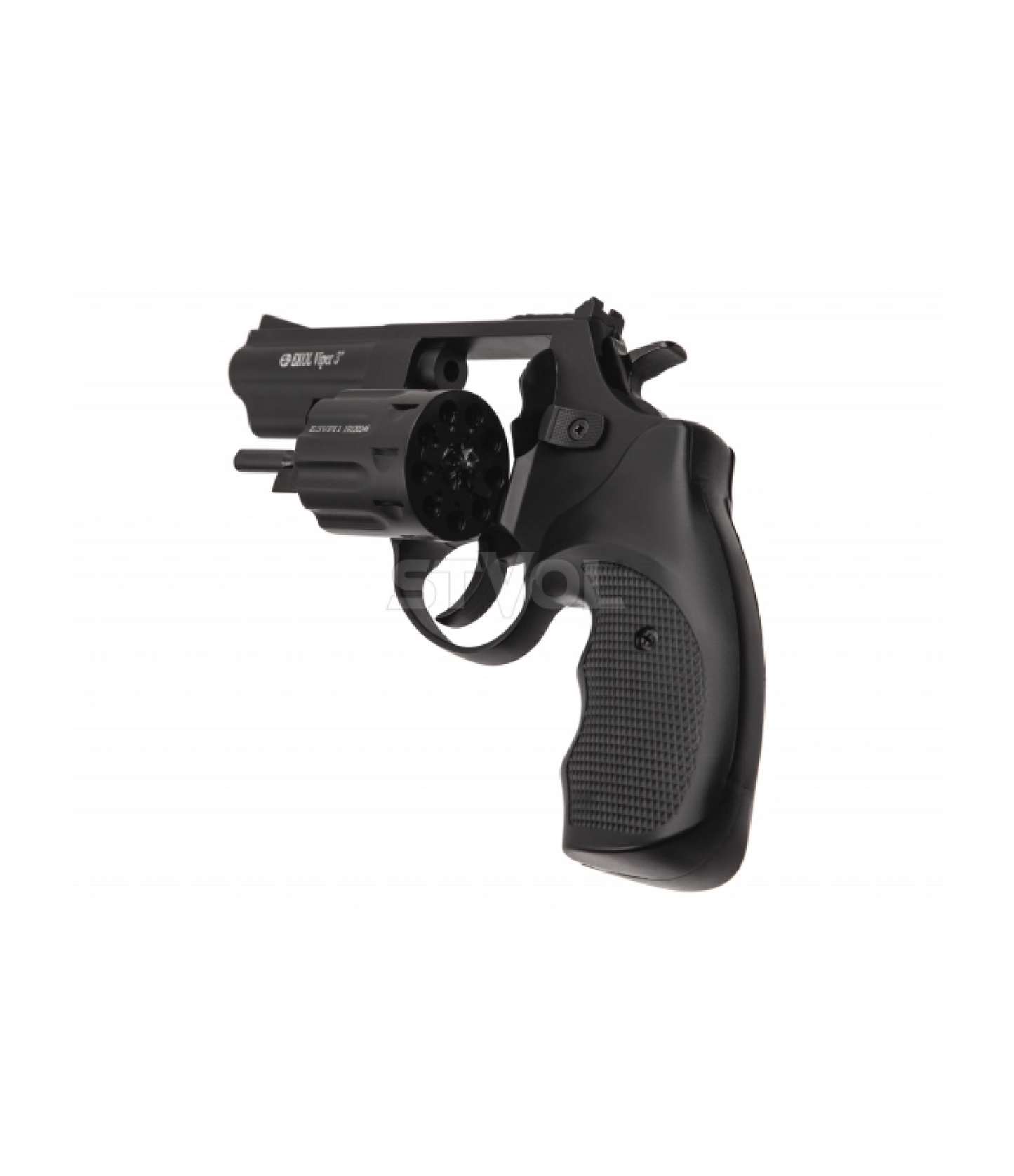 Револьвер під патрон флобера EKOL VIPER 3" (Black/пластик) к.4мм.
