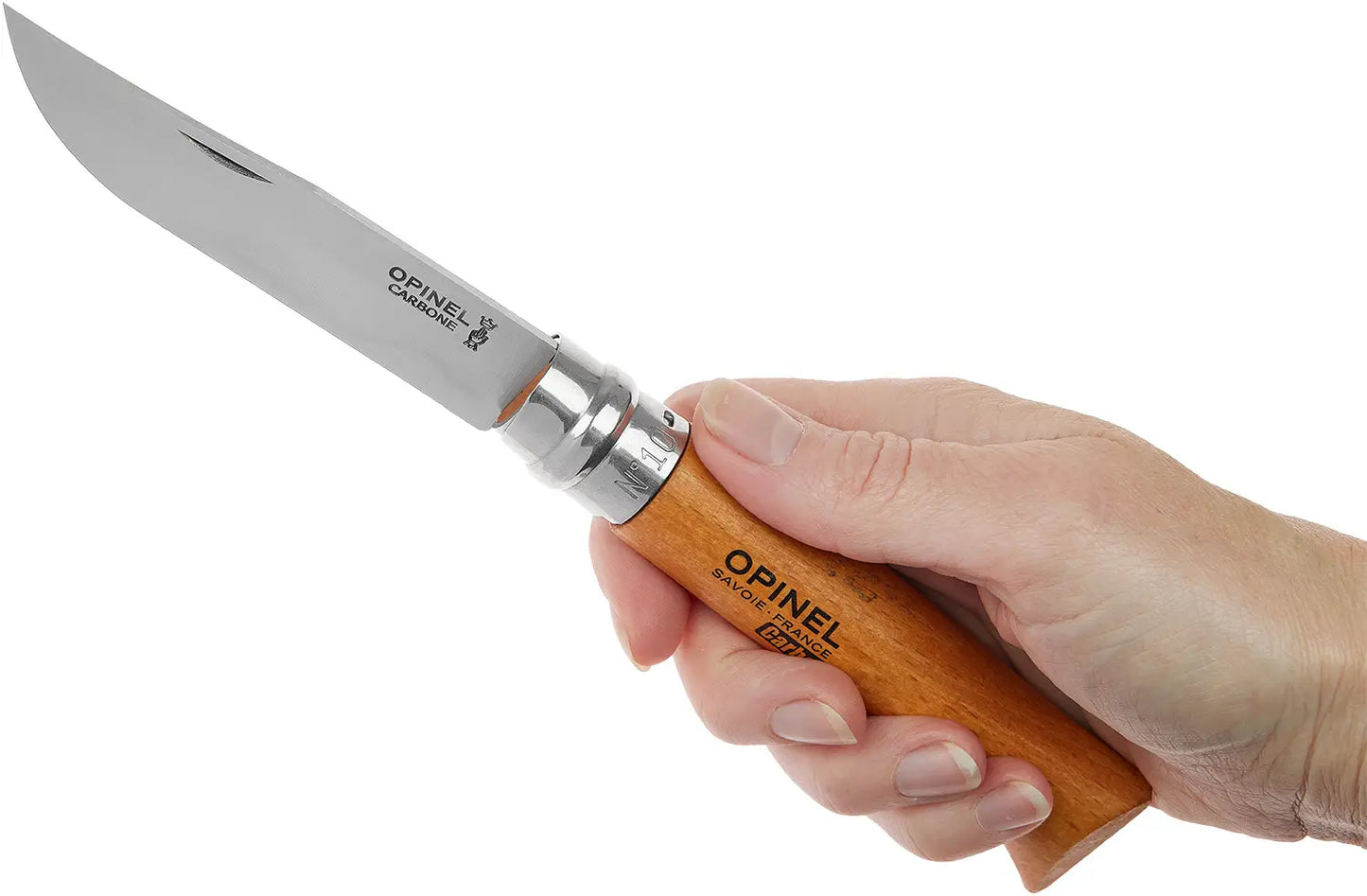 Ніж Opinel №10 VRN Carbone /2047823/