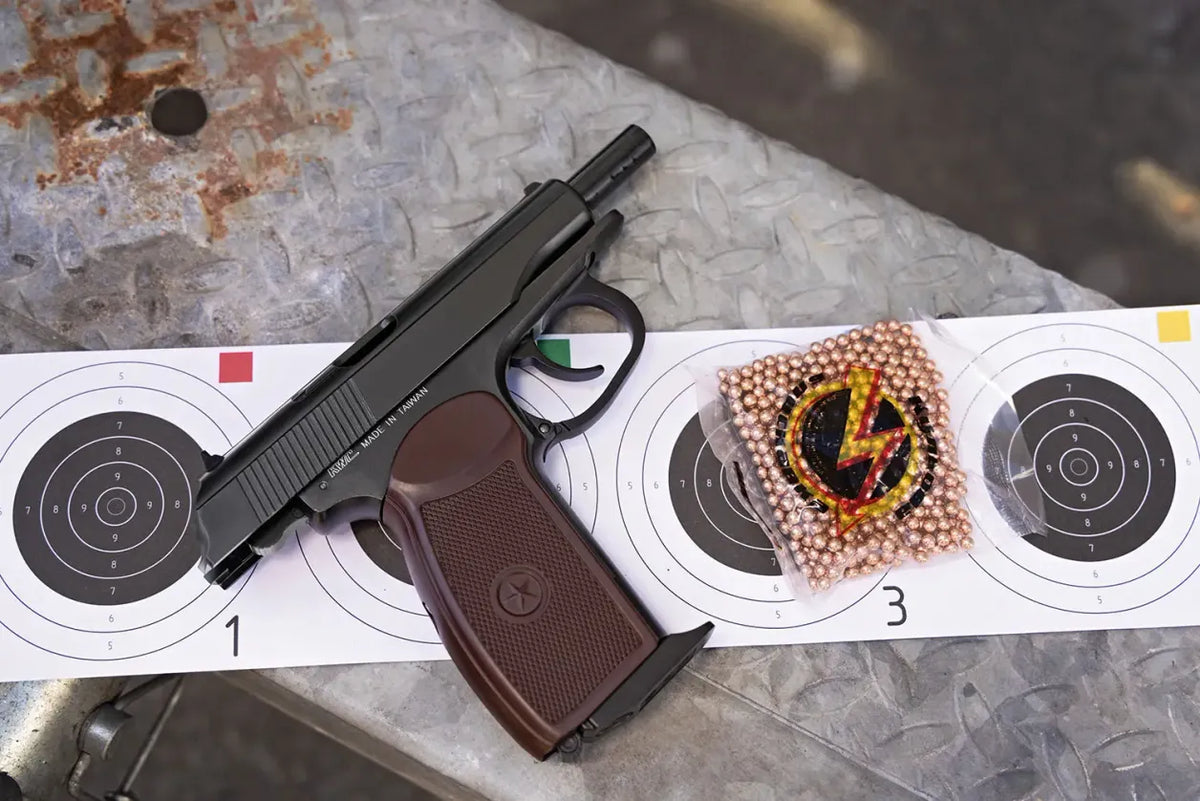 Пістолет пневматичний SAS Makarov Blowback BB кал. 4.5 мм. Корпус - метал /23702441/