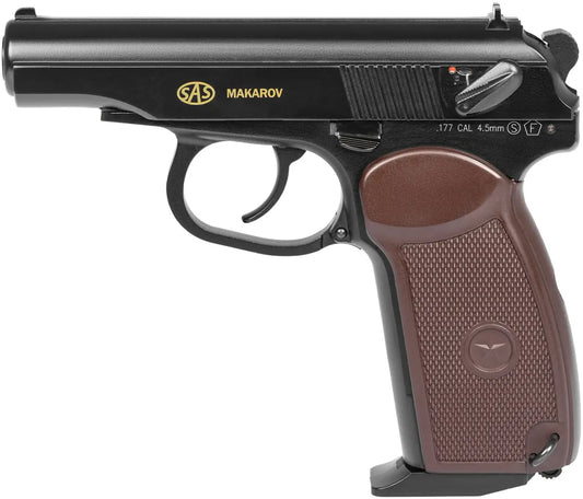 Пістолет пневматичний SAS Makarov Blowback BB кал. 4.5 мм. Корпус - метал /23702441/
