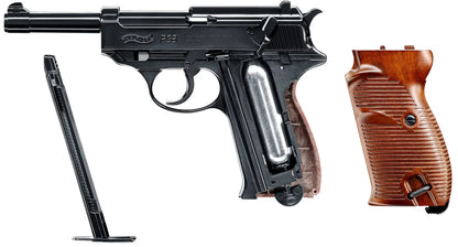 Пістолет пневматичний Umarex Walther P38 Blowback кал. 4.5 мм ВВ /39860203/
