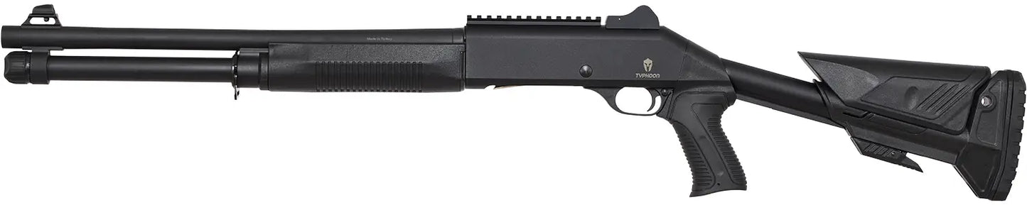 Рушниця Typhoon Quake Combat Black кал. 12/76. 47 см /23180347/