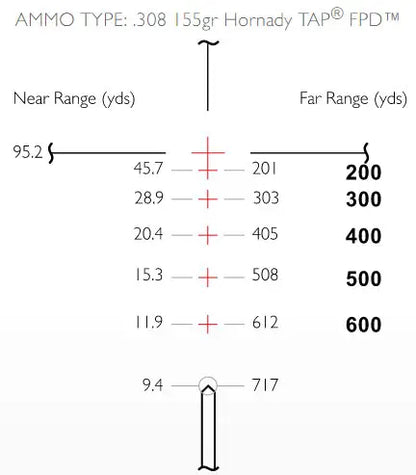 Приціл оптичний Hawke Vantage 30 WA 3-9x42 сітка 223/308 з підсвічуванням /39860236/