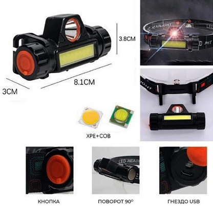 Ліхтар налобний RB-142