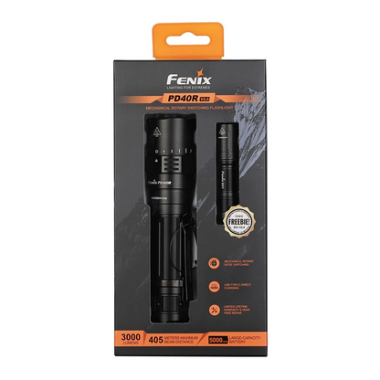 Ліхтар ручний Fenix PD40R V2.0 + подарунок Ліхтар ручний Fenix E01 V2.0