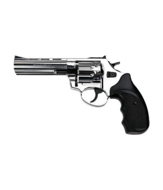 Револьвер під патрон флобера EKOL VIPER 4.5" (Shiny chrome/пластик) к.4мм.