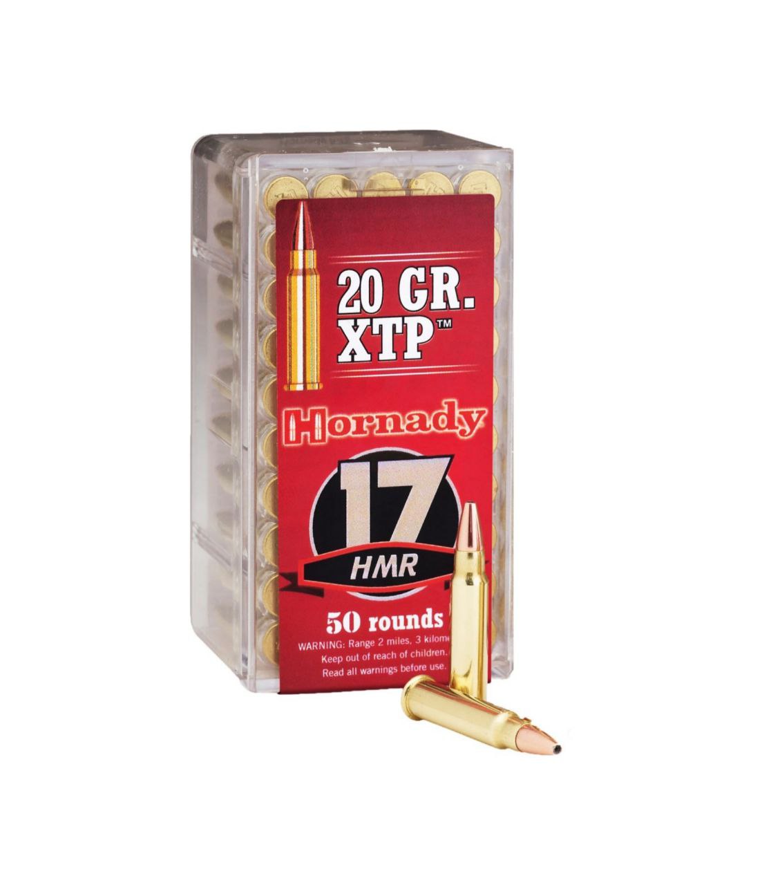 Патрон Hornady Varmint Express Rimfire кал.17 HMR куля HP XTP, 20 GR (1.3 г)