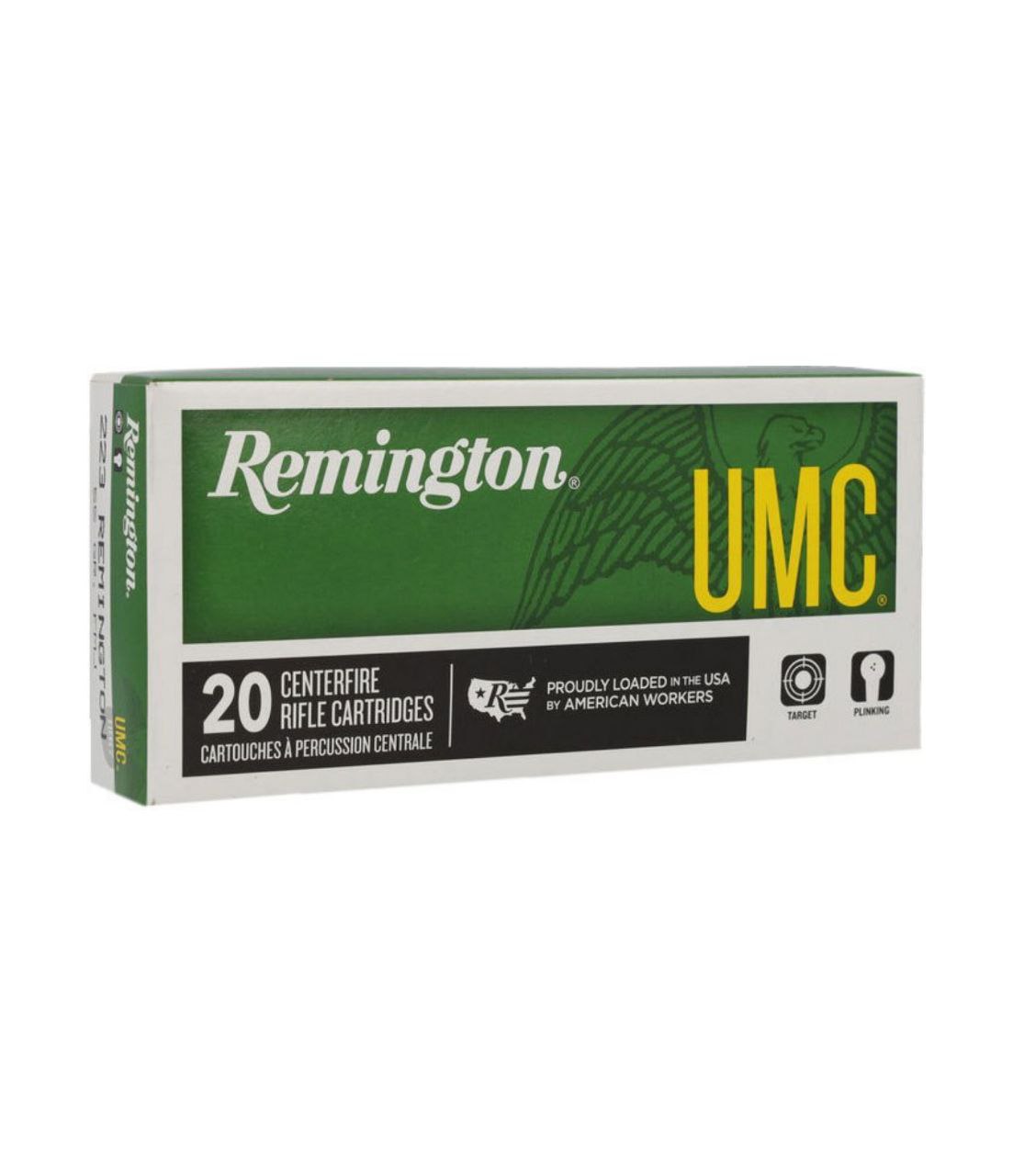 Патрон Remington кал.223 Rem, куля FMJ, маса 55 GR (3.6 г)